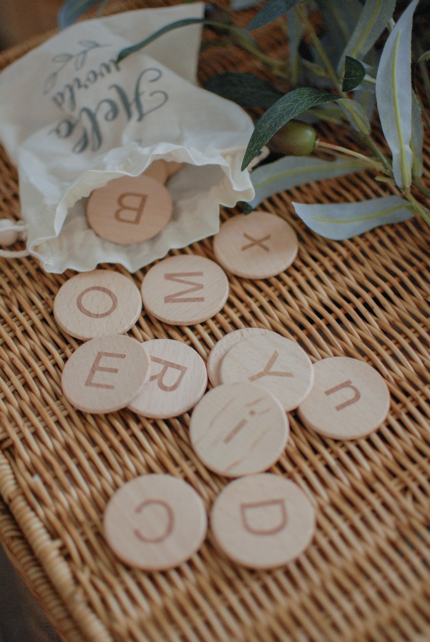 Wooden Alphabet Letter