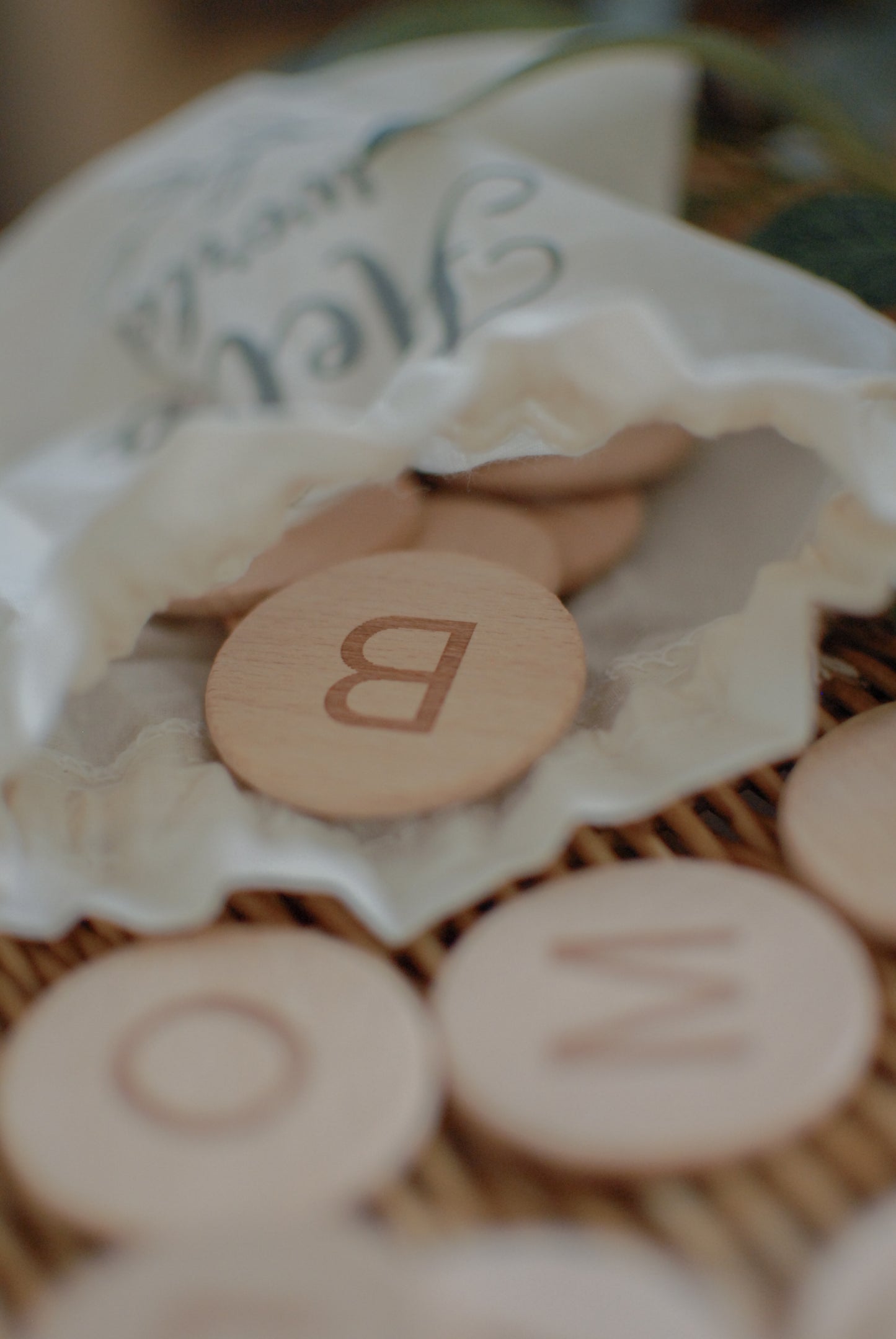 Wooden Alphabet Letter