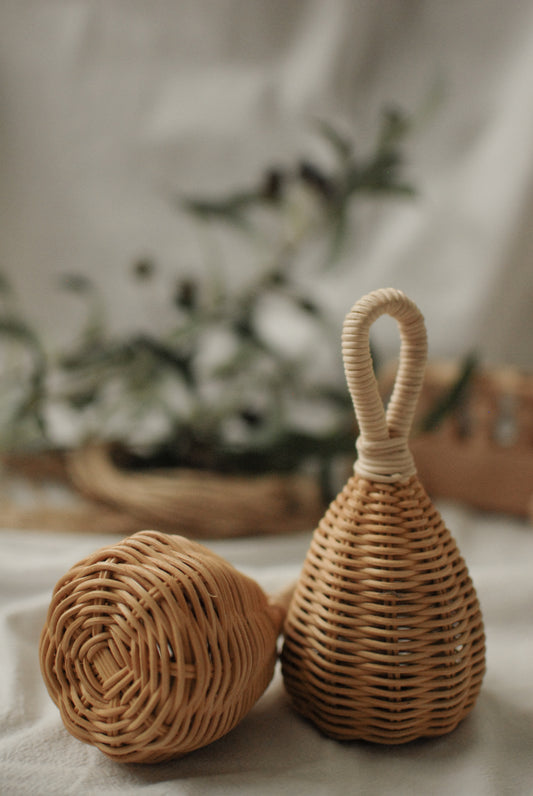 Handmade Rattan Rattle