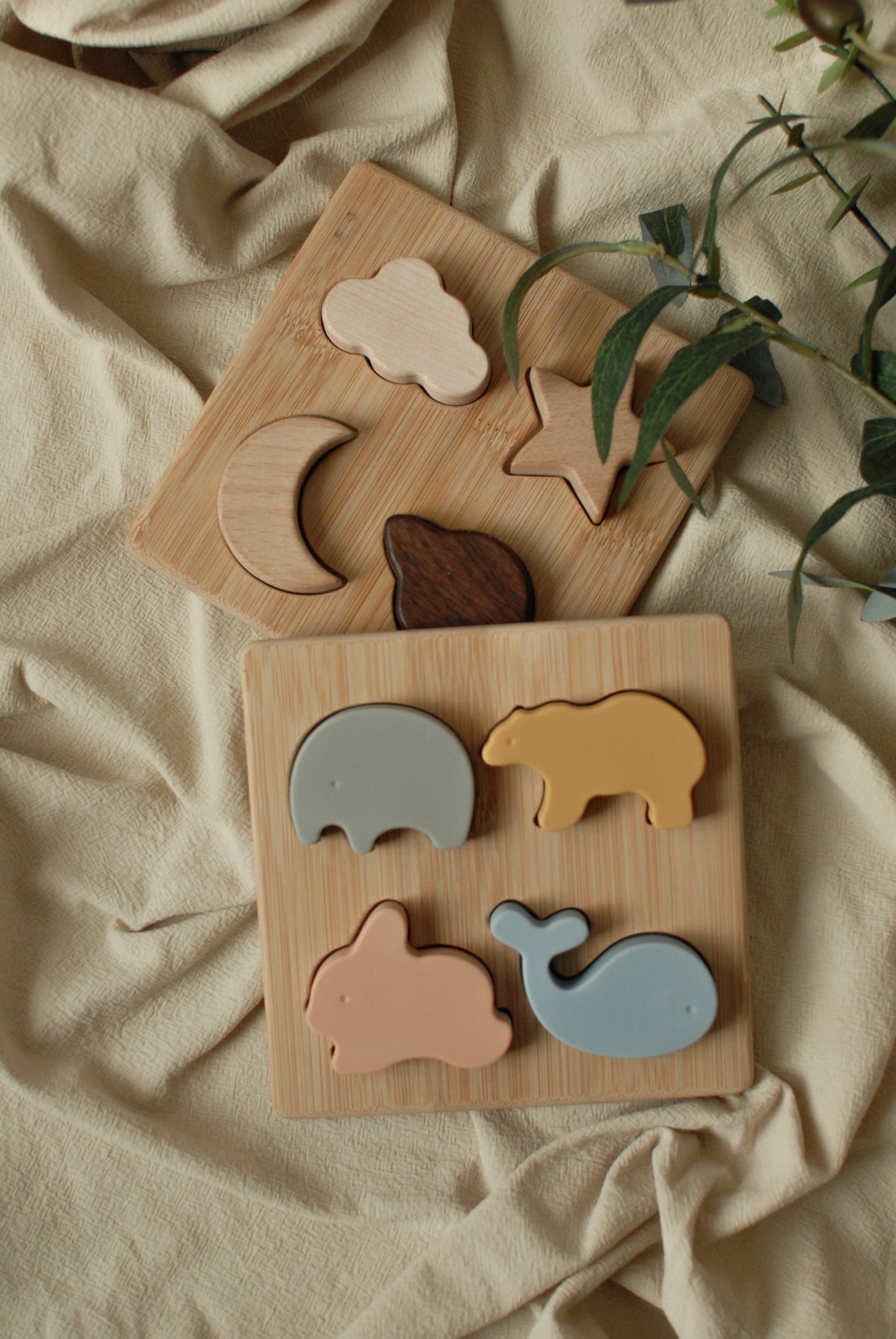 Animal silicone puzzle